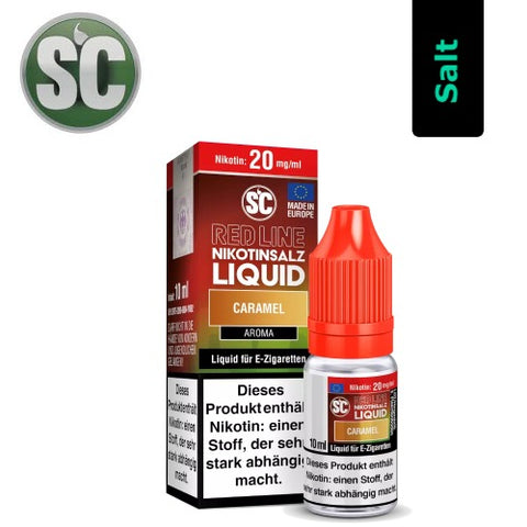 Red Line - Caramel Liquid 10 ml von SC