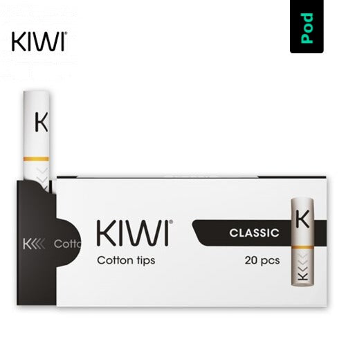 Kiwi Cotton Filter Tip (20 Stück)