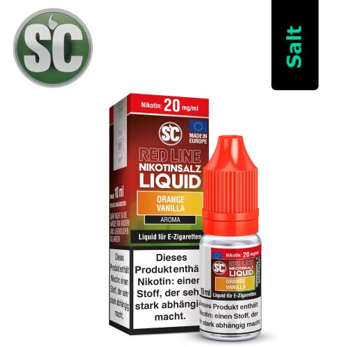 Red Line - Orange Vanilla Liquid 10 ml von SC