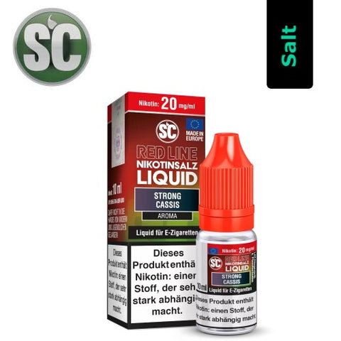 Red Line - Strong Cassis Liquid 10 ml von SC