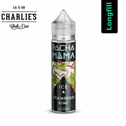 Pachamama - Strawberry Kiwi Ice 20 ml Longfill Aroma