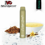 IVG Bar Einweg E-Zigarette Vanilla Custard Tobacco